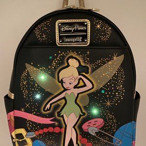 NWT Loungefly Disney Parks Tinkerbell Light Up Backpack